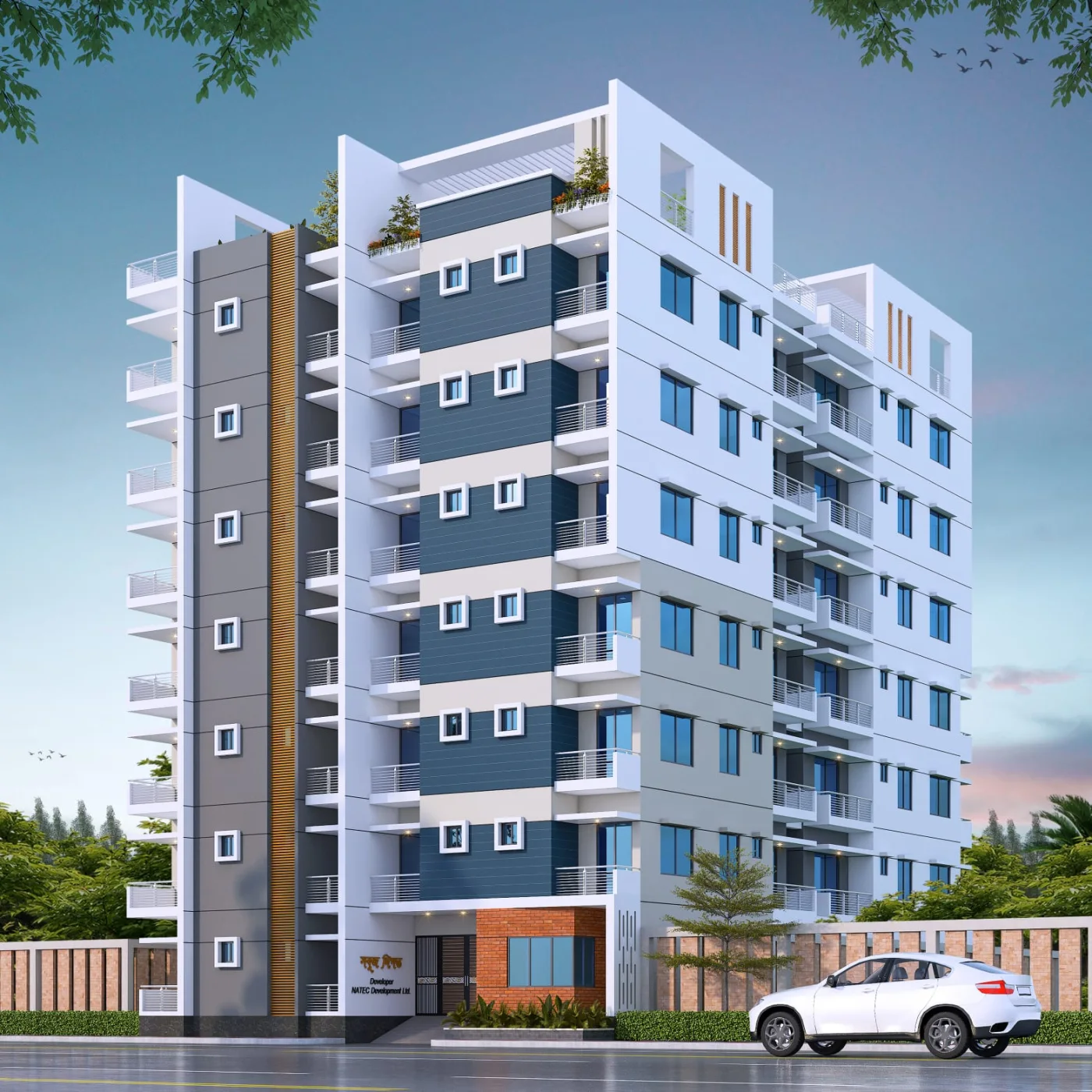 Shobuj Digonto, Pepsi Gate, Rajendrapur Bazar, Sreepur, Gazipur — front view